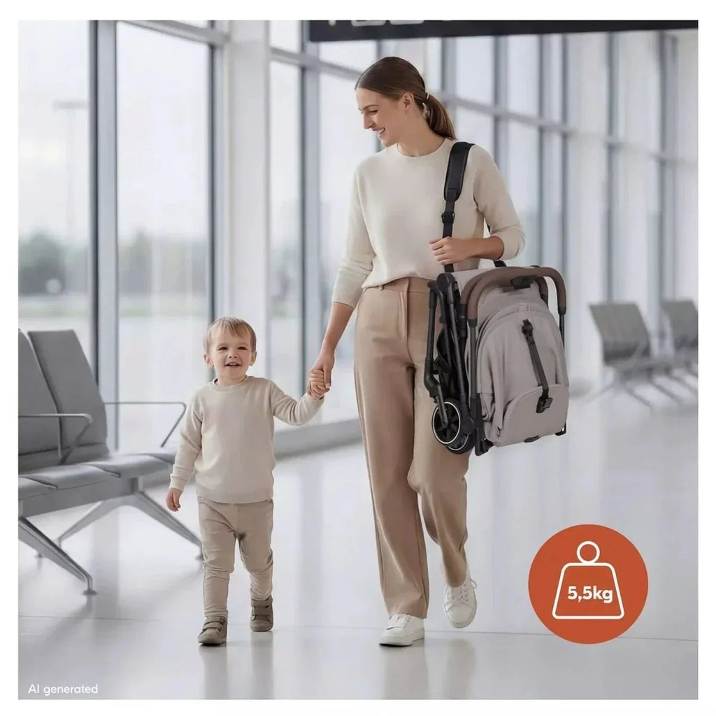Hauck Lite N Care Stroller - Dark Antracite