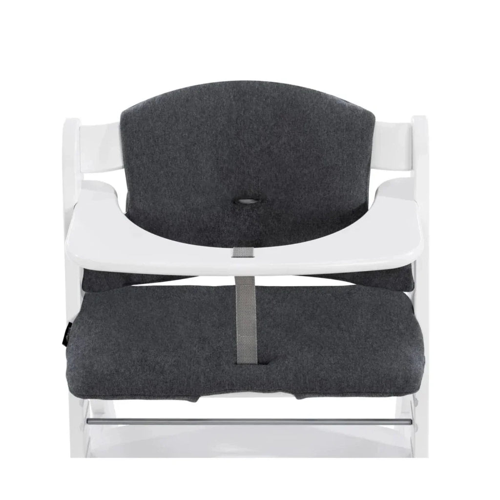 Hauck Highchair Pad Select - Jersey Charcoal
