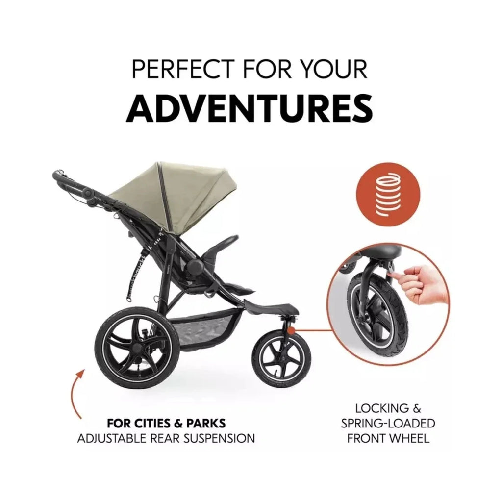 Hauck Runner 3 Pushchair - Olive