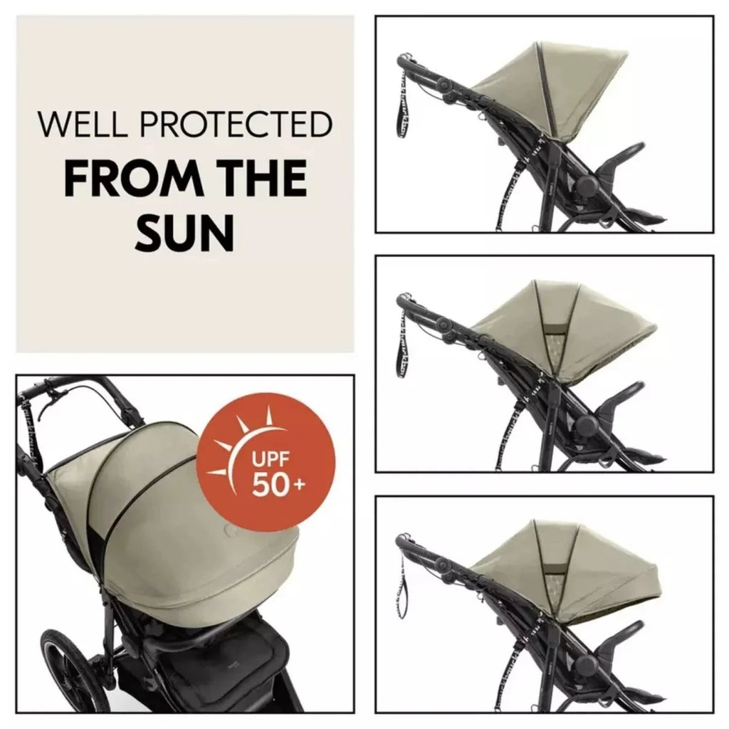 Hauck Runner 3 Pushchair - Olive