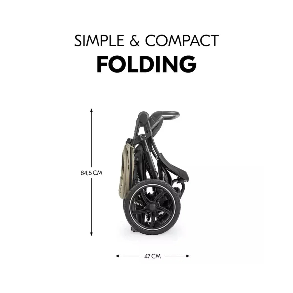 Hauck Runner 3 Pushchair - Olive