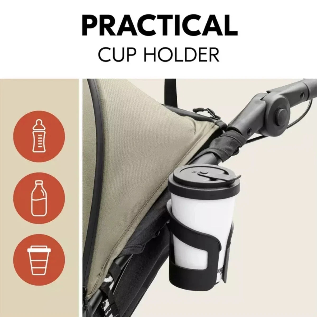 Hauck Runner 3 Pushchair - Olive
