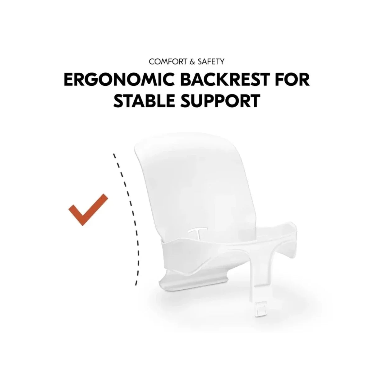 Hauck Highchair Baby Seat - White