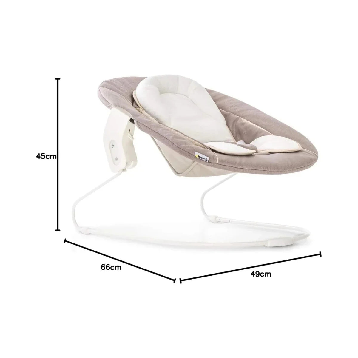 Hauck Alpha 2 in 1 Bouncer - Stretch Beige