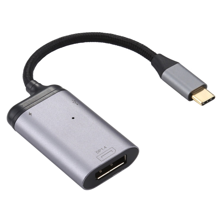 4K USB-C / Type-C to DisplayPort 1.4 + PD Data Sync Adapter Cable, Type-C to DP