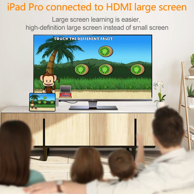 HW-TC29 4 In 1 Type-C / USB-C Multifunctional Extension HUB Adapter iPad Pro Hub