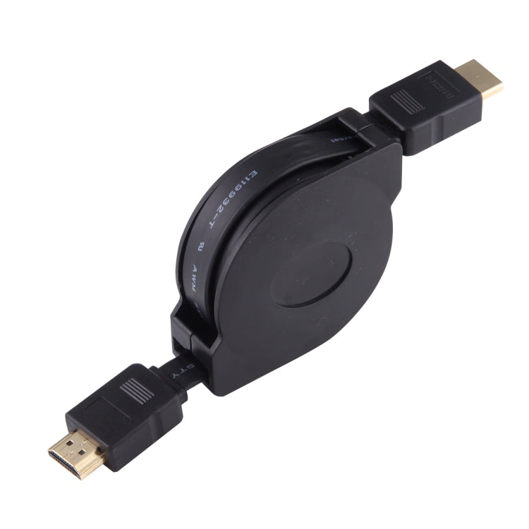1m Retractable HDMI Cable with Mini/Micro HDMI Adapters for Devices