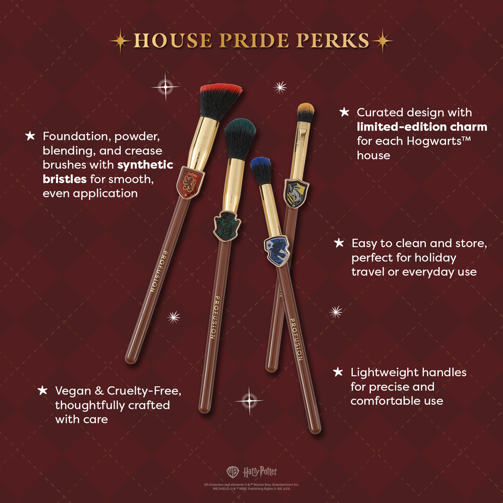 Harry Potter | House Champions Face & Eye Brush Set