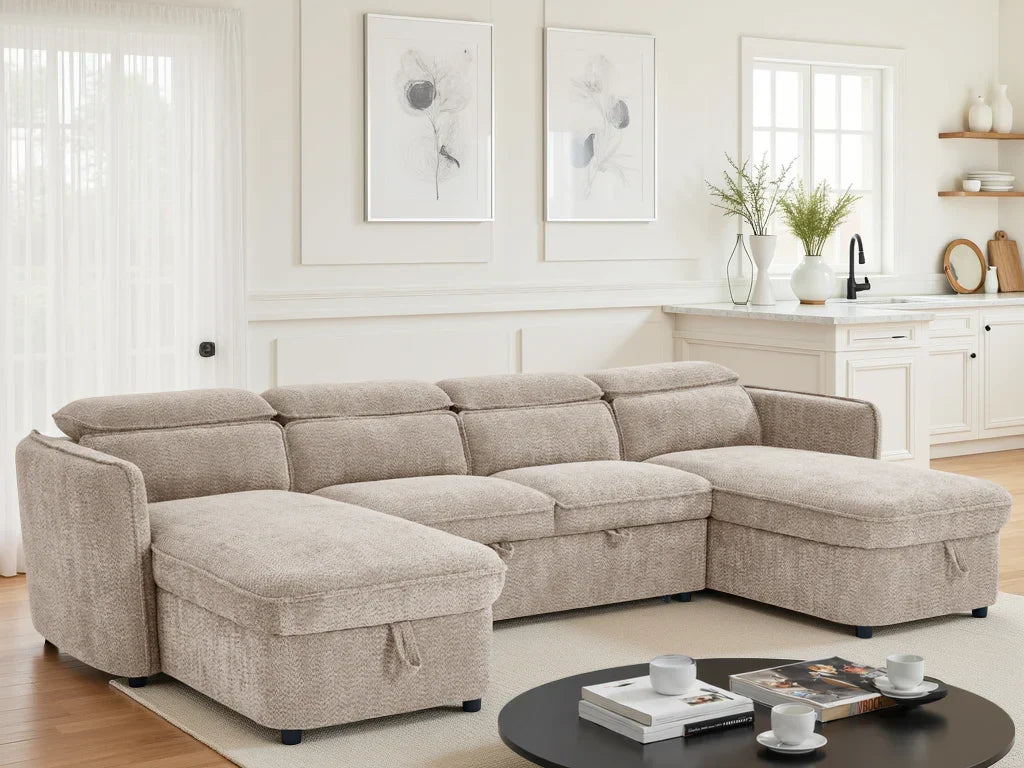 Capri Sofabed U Shape Corner