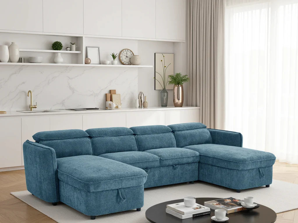 Capri Sofabed U Shape Corner