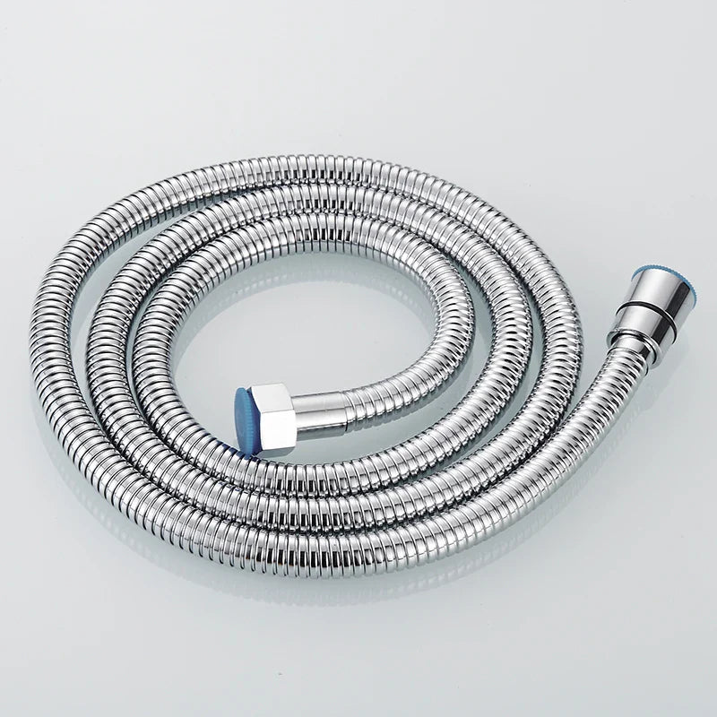 G1/2 " Flexible Brushed Gold Shower Hose 1.5m Antique Plumbing Hose Stainless Steel Gray Bathroom Water Head Shower head Pipe