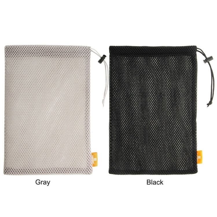 HAWEEL Nylon Mesh Drawstring Pouch Bag with Stay Cord for up to 7.9 inch Screen iPad and Tablet, Size: 24cm x 16cm, 7.9 inch