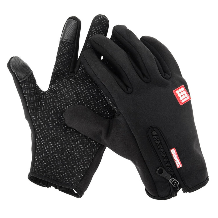 HAWEEL Men's Winter Touch Screen Gloves for Outdoor Sports, Full Finger, Windproof