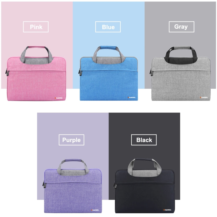HAWEEL 13.3 inch Laptop Handbag, For Macbook, Samsung, Lenovo, Sony, DELL Alienware, CHUWI, ASUS, HP, 13.3 inch and Below Laptops(Grey)