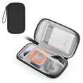 HAWEEL Electronic Organizer Storage Bag for Cellphones, Power Bank, Cables, Mouse, Earphones(Black)