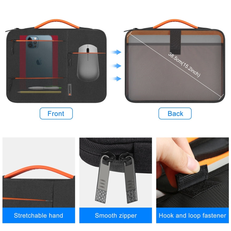 HAWEEL 13.0 inch Sleeve Case Zipper Briefcase Laptop Handbag For Macbook, Samsung, Lenovo Thinkpad, Sony, DELL Alienware, CHUWI, ASUS, HP, 13 inch -13.5 inch Laptops, 13.0 inch, 13.0-13.5 inch