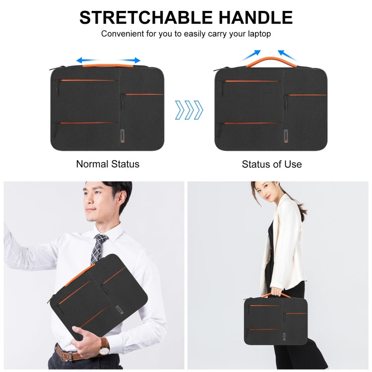 HAWEEL 13.0 inch Sleeve Case Zipper Briefcase Laptop Handbag For Macbook, Samsung, Lenovo Thinkpad, Sony, DELL Alienware, CHUWI, ASUS, HP, 13 inch -13.5 inch Laptops, 13.0 inch, 13.0-13.5 inch