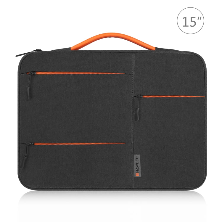 HAWEEL 15.0" Sleeve Case for Laptops, Zipper Briefcase, Fits 15-16 inch (Black)