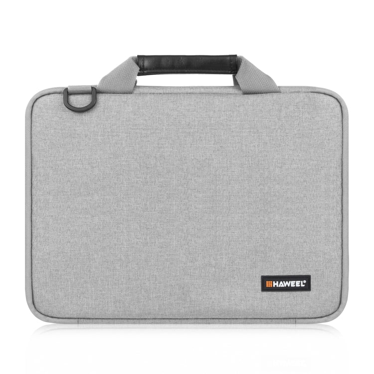 HAWEEL 13.0 inch-14.0 inch Briefcase Crossbody Laptop Bag For Macbook, Lenovo Thinkpad, ASUS, HP(Grey)