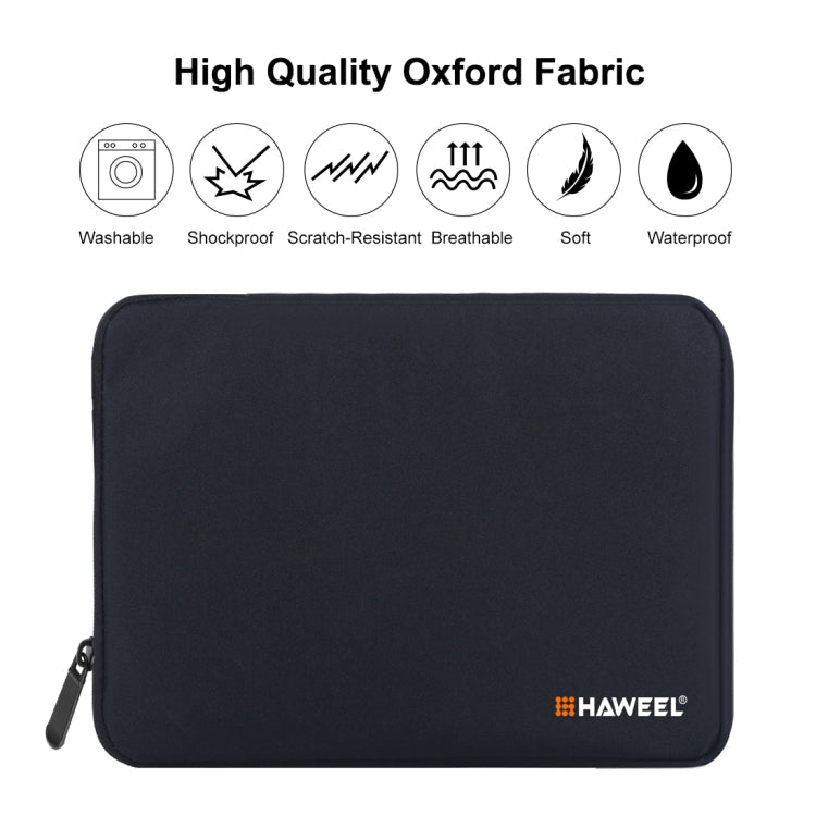 HAWEEL 9.7" Sleeve Case for Tablets, Zipper Briefcase, Fits iPad/Galaxy/Lenovo & More (Black)