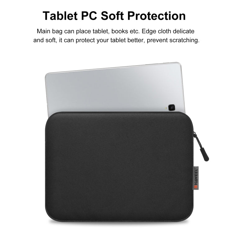 HAWEEL 11 inch Tablet Sleeve Case Zipper Briefcase Bag for 9.7-11.0 inch Tablets(Black)