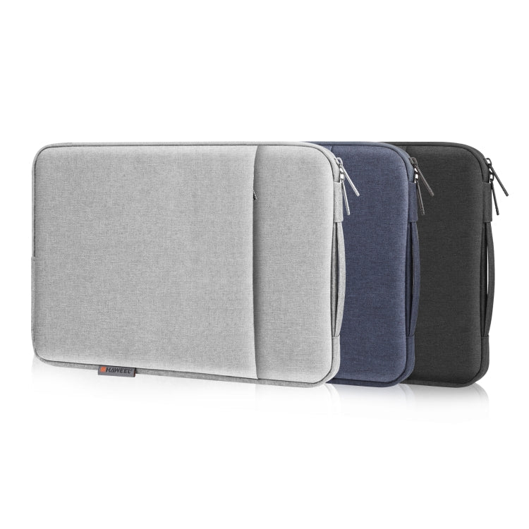 HAWEEL Laptop Sleeve Case Zipper Briefcase Bag with Handle for 12.5-13.5 inch Laptop(Grey)