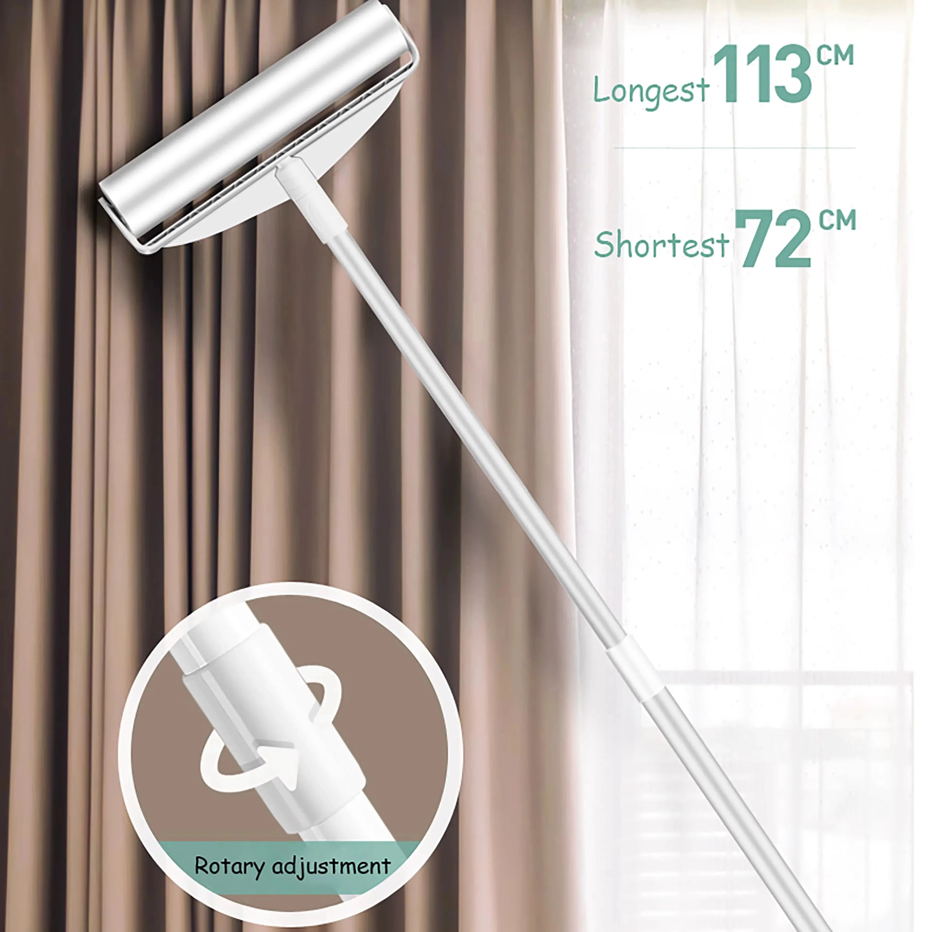 Floor Length Sticky Lint Roller for Pet Hair and Dust