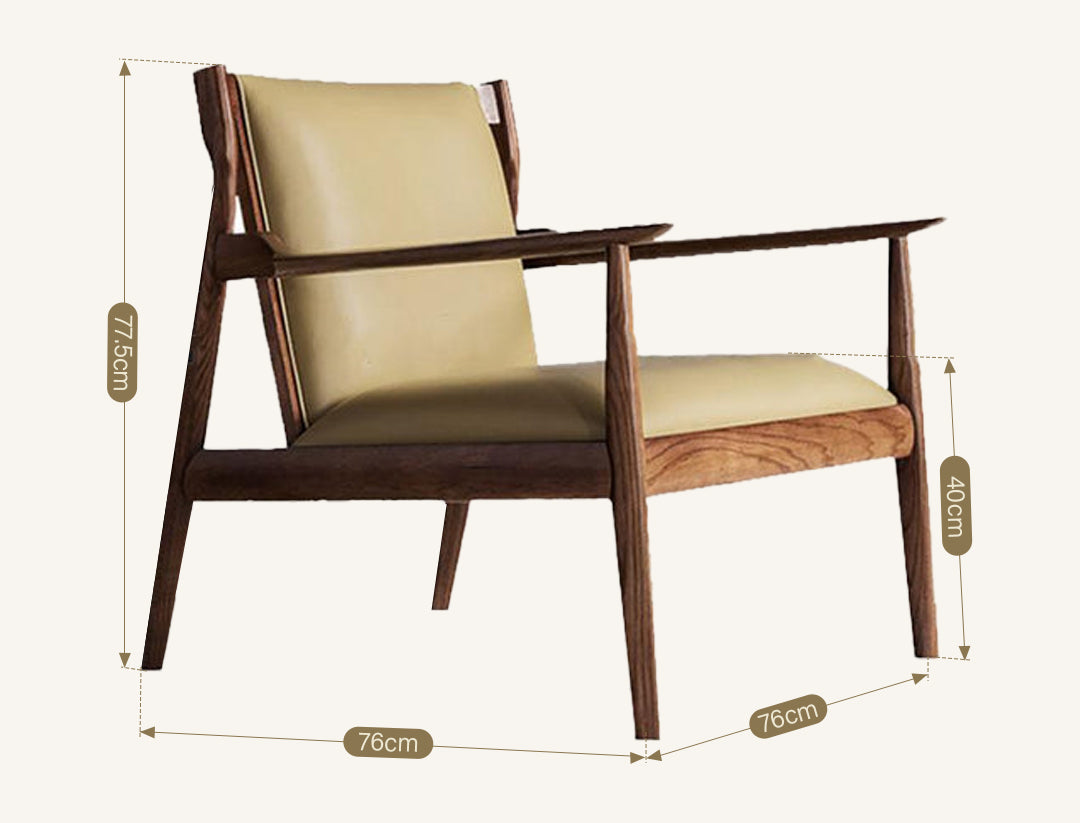 Hans CH65 Claude Easy Armchair, Solid Oak