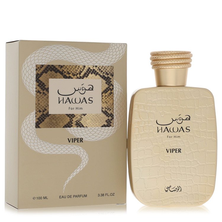 Rasasi Hawas Viper Eau De Parfum Spray 3.38 oz / 100 ml for Men
