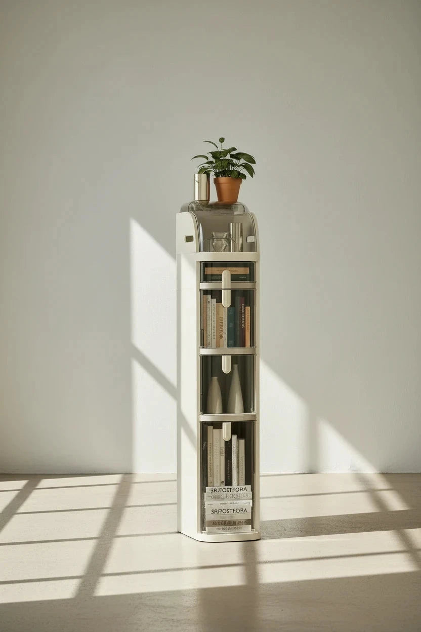 Bathroom Narrow Gap Storage Shelf Floor Cabinet