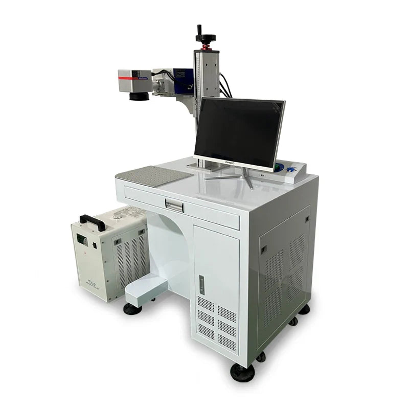 High Precision 3W 5W 10W Ultraviolet UV Laser Marking Engraving Machine on Glass Metal Plastic