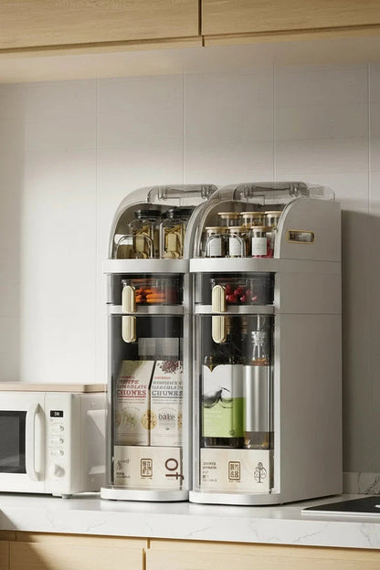 Bathroom Narrow Gap Storage Shelf Floor Cabinet