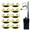 Swimtalk H904 Bone Conduction Headphones Water-Resistant 10 H900 Walike Talkie Coaching Transmitter for Swimming Sports Coaching