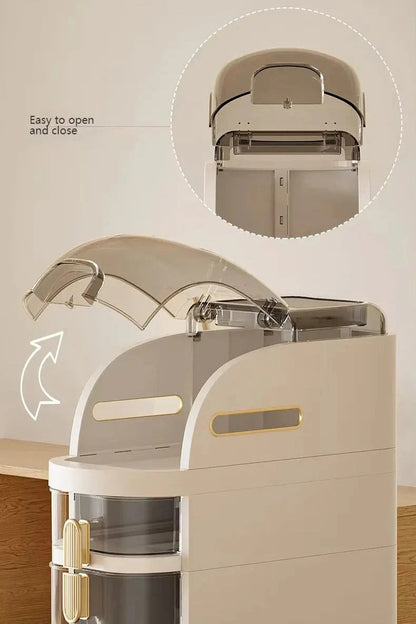 Bathroom Narrow Gap Storage Shelf Floor Cabinet
