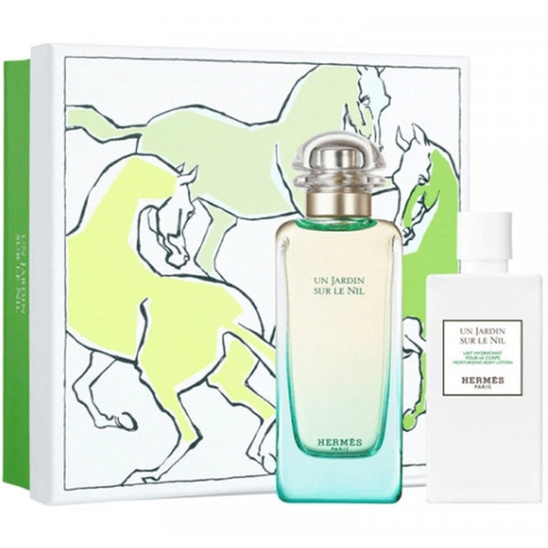 Hermès Un Jardin Sur Le Nil Gift Set 100ml EDT + 80ml Body Lotion