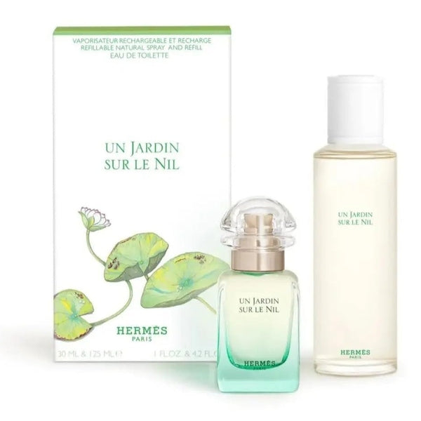 Hermès Un Jardin Sur Le Nil Gift Set 30ml EDT + 125ml EDT Refill