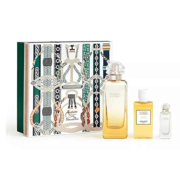 Hermès Un Jardin à Cythère Gift Set 100ml EDT + 80ml Body Lotion + 7.5ml EDT