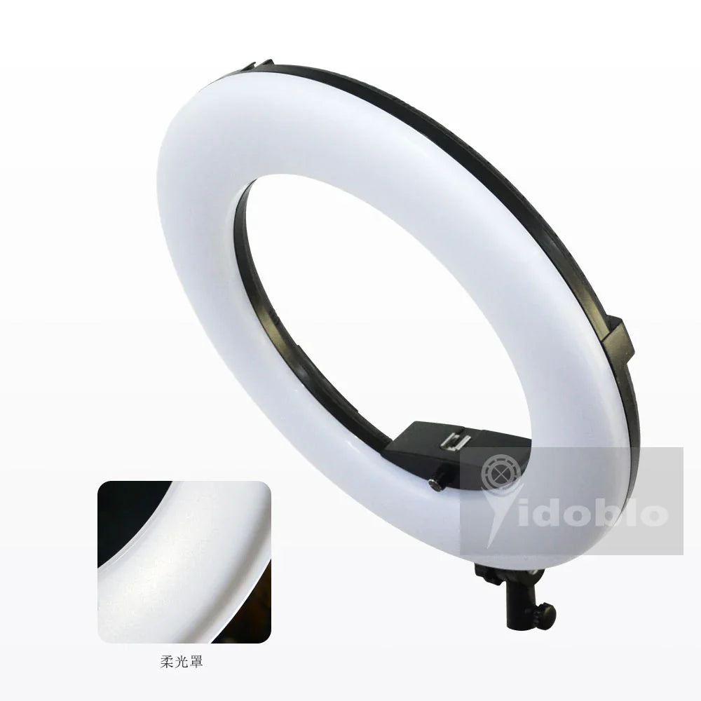 96W Ring Light Photography Led Ring Lamp 2700-10000k With Mobile Holder Tripod Stand Ringlight kit For Live Video Streaming