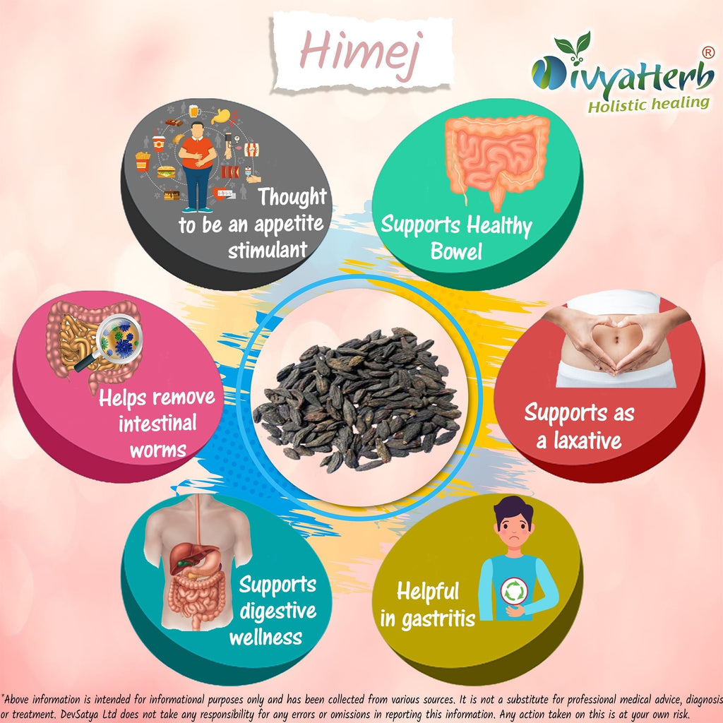 DivyaHerb Himej Powder 100 gram - Digestive Comfort Support