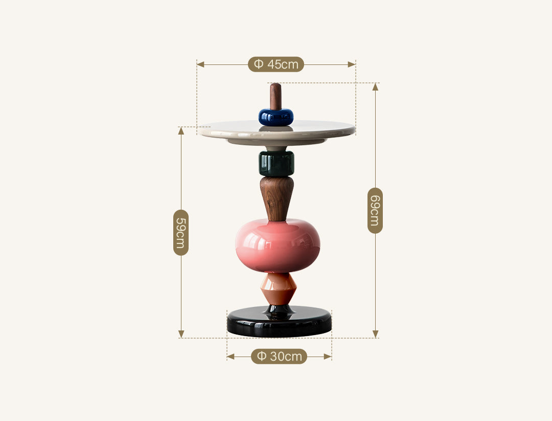 Holborn Pearls Round Side Table