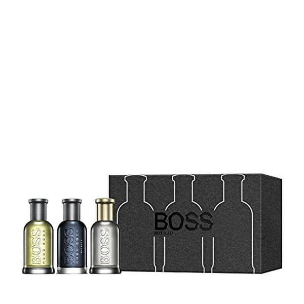 Hugo Boss Miniature Gift Set For Him 5ml Boss Bottled EDT + 5ml Boss Bottled Infinite EDP + 5ml Boss Bottled EDP