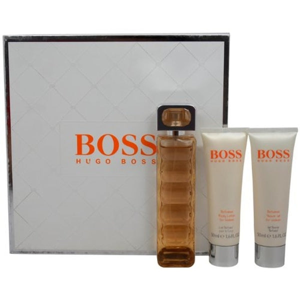 Hugo Boss Orange Gift Set 50ml EDT + 50ml Body Lotion + 50ml Shower Gel