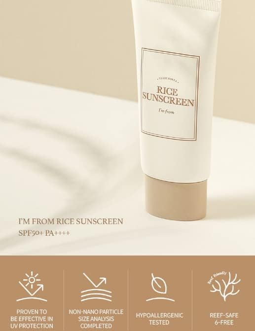 I'm From  Rice Sun Screen SPF50+ Pa++++ 50ml