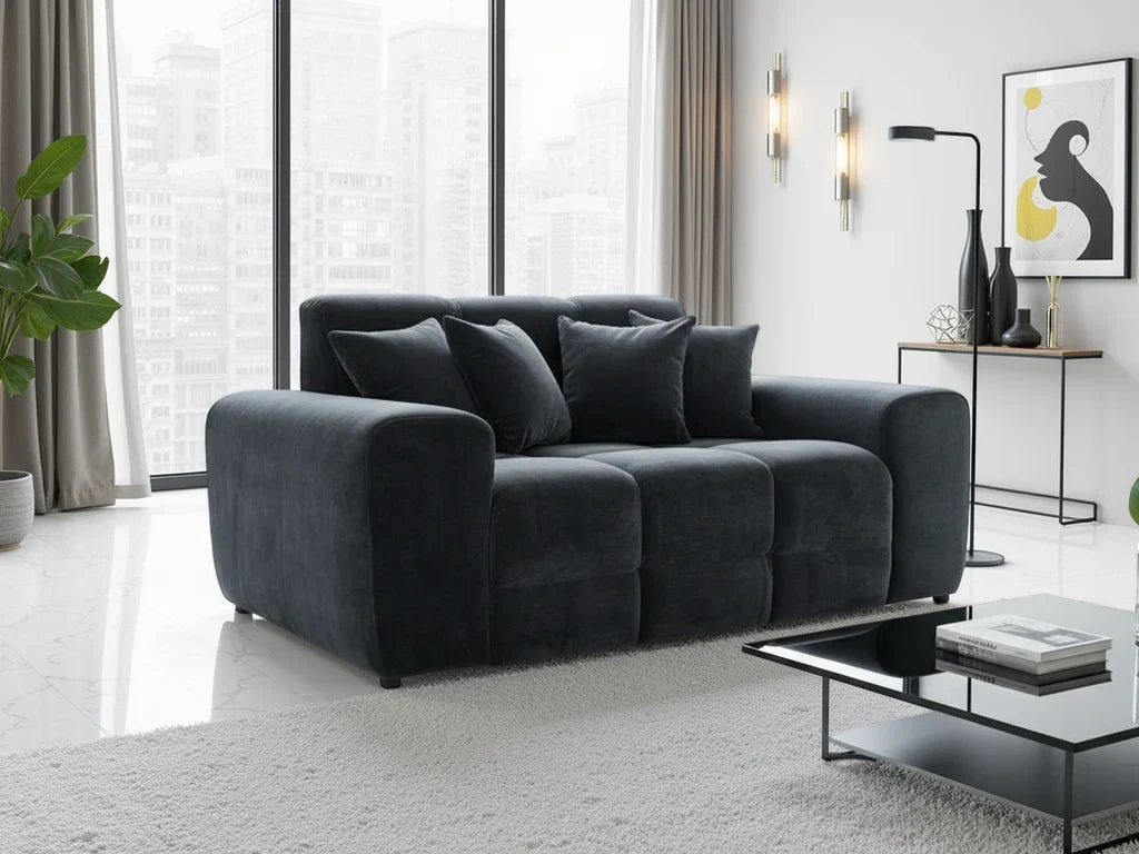 Jacob Ribbed 2-Seater Sofa