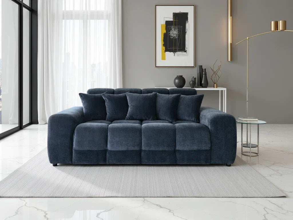 Jacob Ribbed 3-Seater Sofa