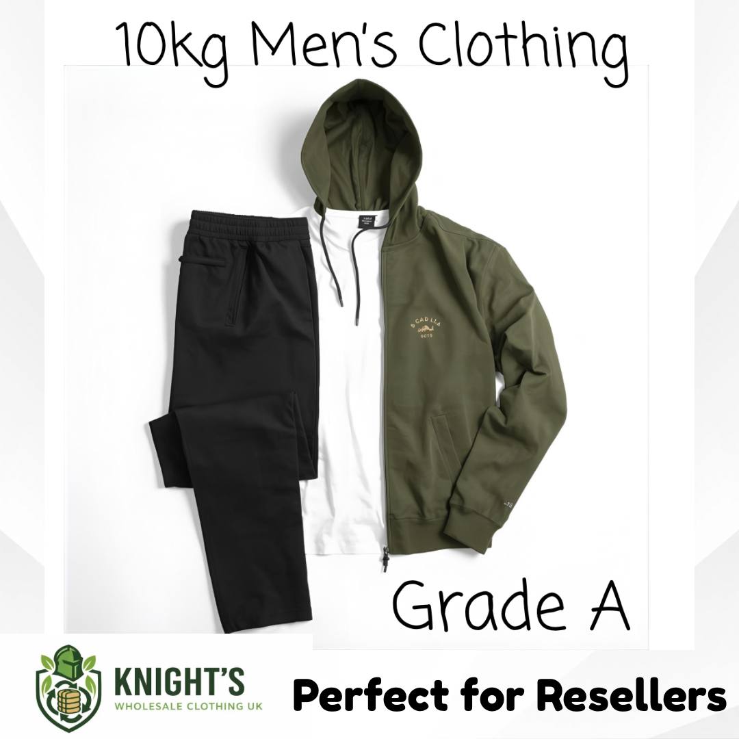 10kg Men’s Clothes -  Grade A