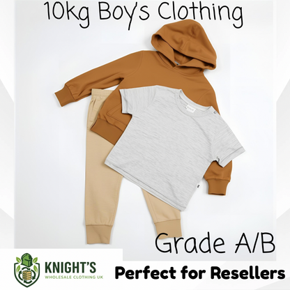 10kg Boys Clothing - Grade A/B