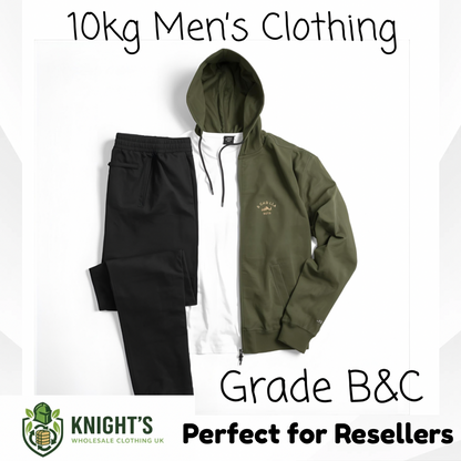 10kg Men’s Clothing - Grade B/C