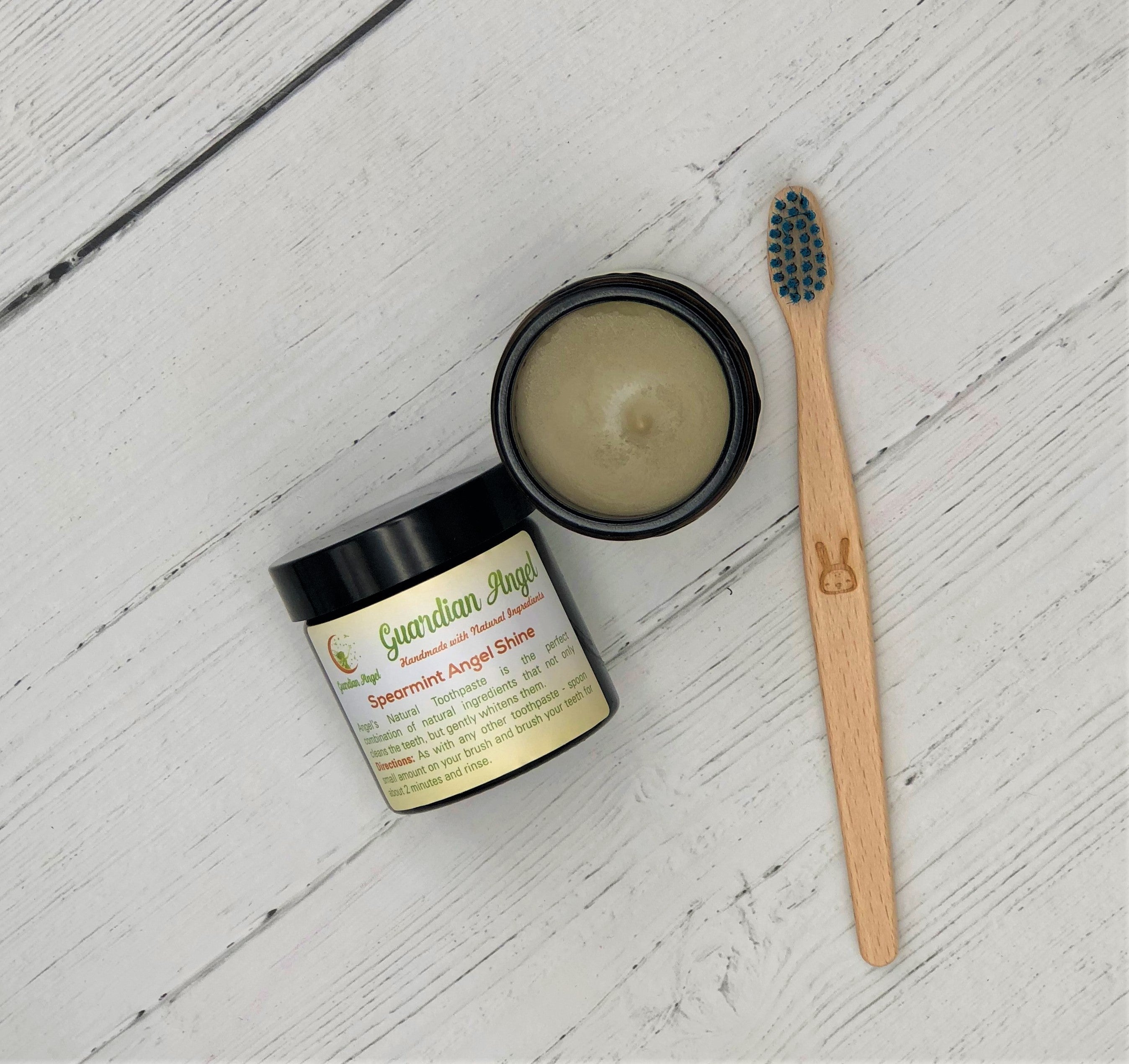 Angel Shine! Natural Toothpaste - Citrus or Mint & Citrus - for Children and Adults