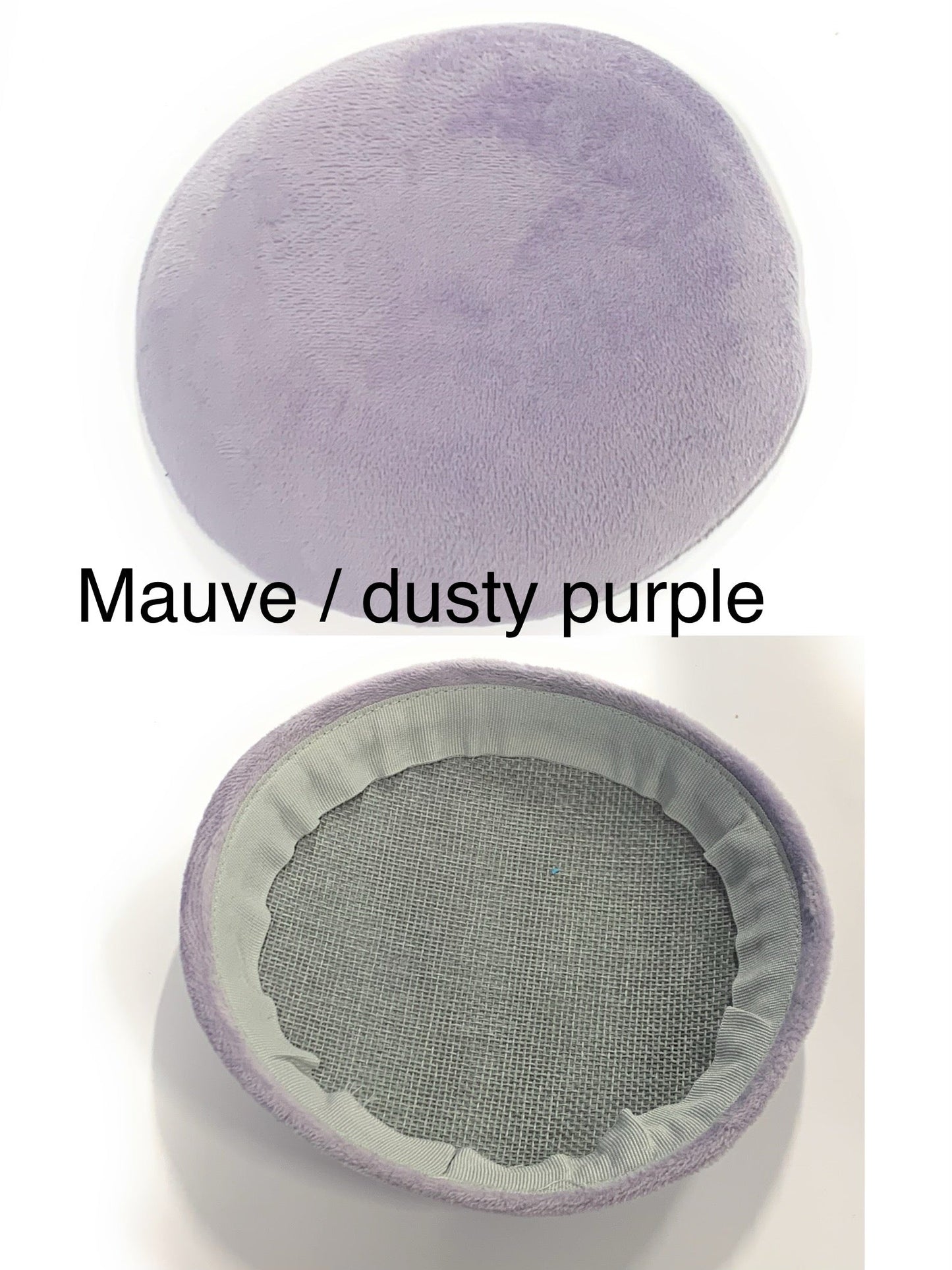 Caprilite Quality Round Velvet Sinamay Fascinator Base Pillbox Hat DIY Material Make Millinery Supplies Wholesale